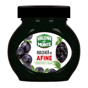 Dulceata de afine Valenii de Munte, 240 g