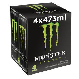 Bautura energizante Monster Energy, 4 x 0.5 l