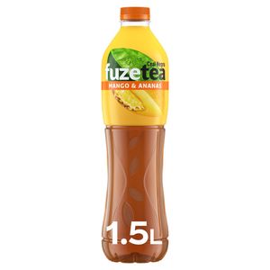 Bautura necarbogazoasa cu ceai negru, mango si ananas Fuzetea, 1.5 l