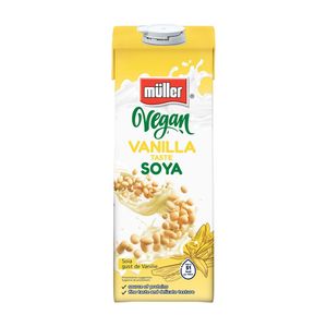 Bautura vegetala pe baza de soia cu vanilie Muller, 1 l