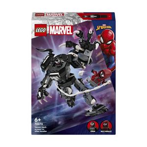 LEGO Marvel - Armura de robot a lui Venom vs Miles Morales 76276, 134 piese