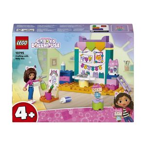 LEGO Gabby's Dollhouse - Creatii mestesugite cu Bebe Cutiuta 10795, 60 piese