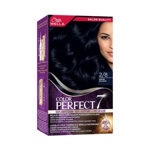 Vopsea de par permanenta Wella Color Perfect 2/8 Negru Albastrui, 135 ml