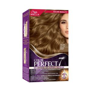 Vopsea de par permanenta Wella Color Perfect 7/0 Blond Mediu, 135 ml