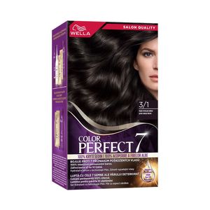 Vopsea de par permanenta Wella Color Perfect 3/1 Saten Cenusiu Inchis, 135 ml