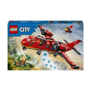 LEGO City - Avion de pompieri 60413, 478 piese