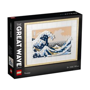 LEGO ART - Hokusai, Marele val 31208, 1810 piese