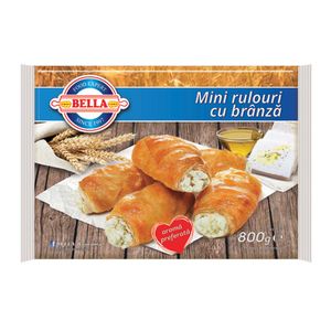 Minirulouri cu branza Bella, 800 g