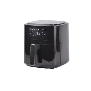 Friteuza cu aer cald Qilive Q.5585, putere 1500W, capacitate 5 l, ecran tactil, negru