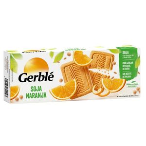 Biscuiti cu soia si portocale Gerble, 280 g