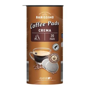 Paduri cafea Amaroy Barissimo Pads Crema, 20 paduri, 140 g