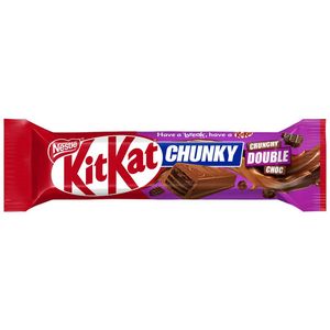 Baton de ciocolata cu lapte KitKat Chunky Double Choc, 42 g