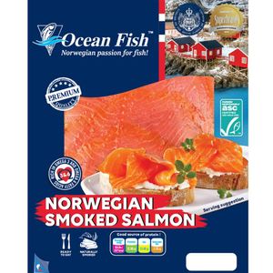 Somon file afumat Ocean Fish, 150 g