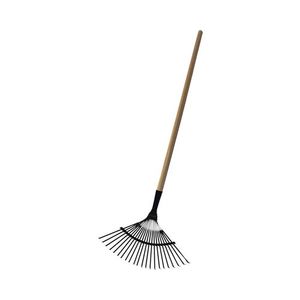 Grebla pentru frunze Evotools, 22 de dinti, lemn/metal, 130 x 40 cm