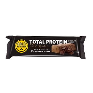 Baton proteic cu ciocolata Gold Nutrition Total Protein, 46 g