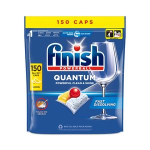 Detergent capsule pentru masina de spalat vase Finish Quantum, 150 bucati