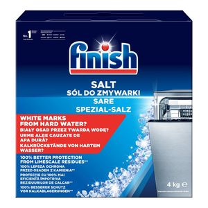 Sare pentru masina de spalat vase Finish, 4 kg