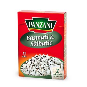 Orez Panzani Basmati si Salbatic, 250 g