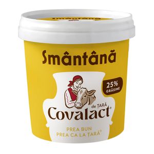 Smantana Covalact, 25% grasime, 850 g