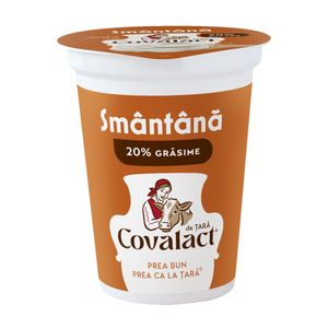 Smantana Covalact, 20% grasime, 370 g