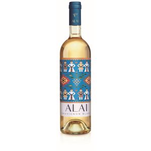 Vin alb demisec Alai Sauvignon Blanc, alcool 12%, 0.75 l