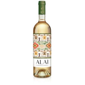 Vin alb demisec Alai Chardonnay, alcool 12.5%, 0.75 l