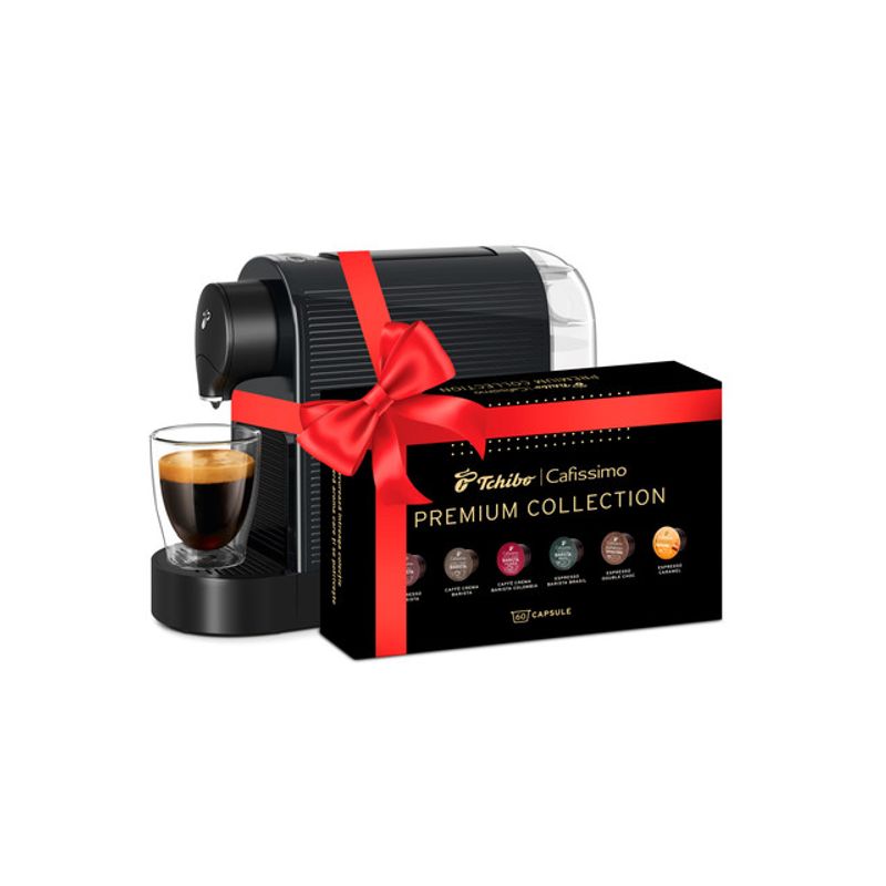 pachet-espressor-tchibo-cafissimo-pure-plus-negru-60-capsule-premium-collection