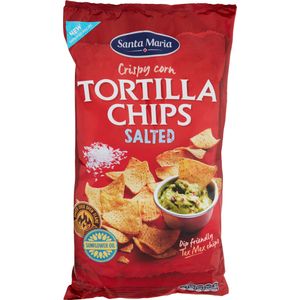 Tortilla chips cu sare Santa Maria, 185 g