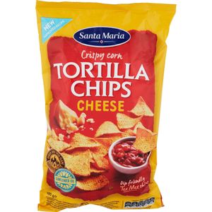 Tortilla chips cu branza Santa Maria, 185 g