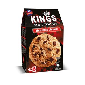 Fursecuri cu ciocolata Soft Kings, 160 g