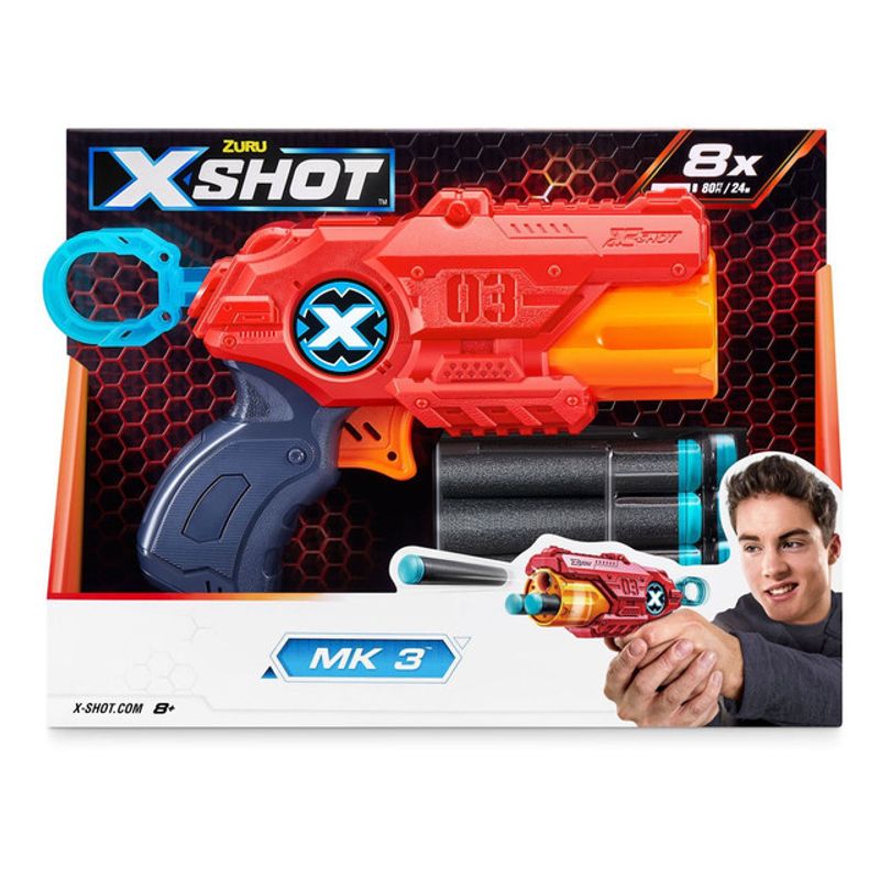 pistol-zuru-x-shot-mk-3-8-sageti-8-ani-multicolor