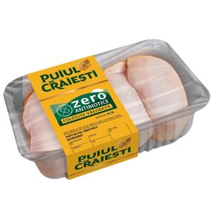 Piept de pui dezosat Puiul de Craiesti Zero Antibiotice, +/-1 kg