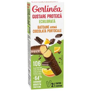 Mini batoane de ciocolata si portocale Gerlinea, 62 g