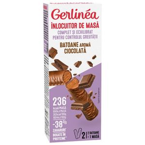 Mini batoane cu aroma de ciocolata Gerlinea, 62 g