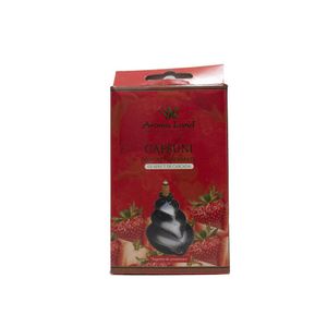Set 10 conuri parfumate Aromaland capsuni Backflow