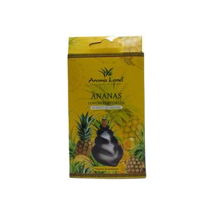 Set 10 conuri parfumate Aromaland Ananas Backflow