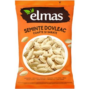 Seminte de dovleac, coapte si sarate Elmas, 150 g