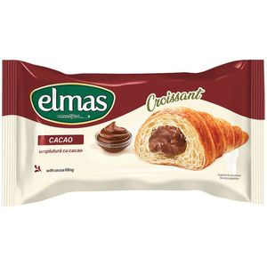 Croissant cu crema de cacao Elmas, 60 g