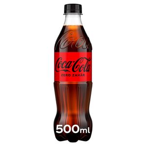 Bautura carbogazoasa Coca-Cola Zero Zahar, 0.5 l