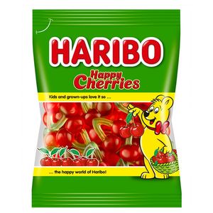 Bomboane gumate cu aroma de fructe Haribo Happy Cherries, 100 g