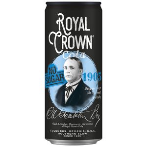 Bautura carbogazoasa Royal Crown Cola, fara zahar, doza, 0.33 l