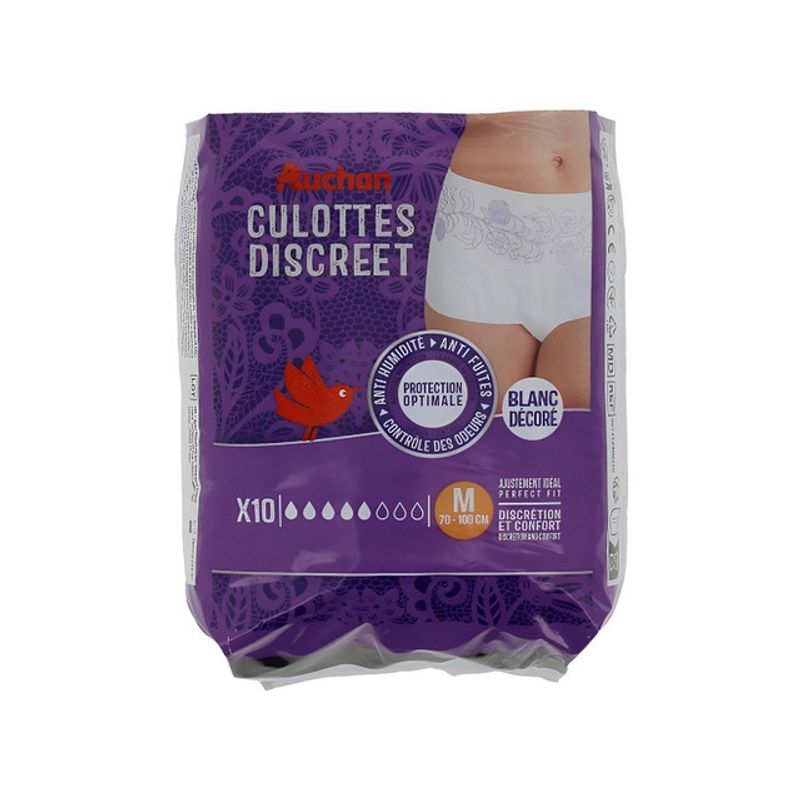chiloti-pentru-incontinenta-auchan-marimea-m-alb-10-bucati