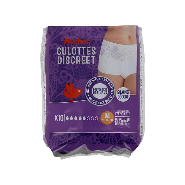 chiloti-pentru-incontinenta-auchan-marimea-m-alb-10-bucati