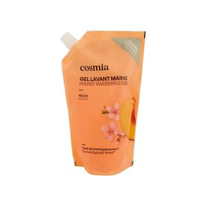 Rezerva sapun lichid cu parfum de piersica Cosmia, 500 ml