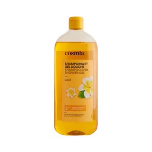 Sampon si gel de dus Cosmia, cu ulei de monoi, 750 ml