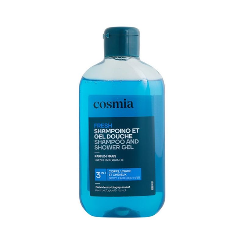 sampon-si-gel-de-dus-pentru-barbati-cosmia-3-in-1-parfum-fresh-250-ml