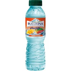 Apa fructata cu aroma de mango Bucovina, 0.5 l