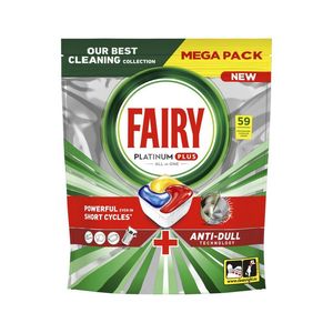 Detergent capsule pentru masina de spalat vase Fairy Platinum Plus All in one, 59 spalari