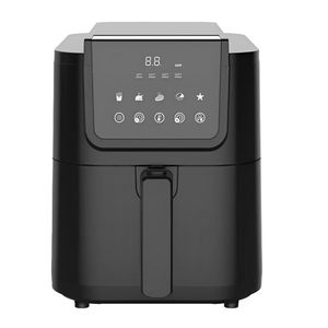 Friteuza cu aer cald Qilive Q.5450, 1500W, capacitate 5 l, 5 programe, negru
