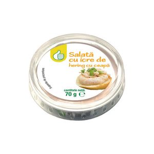 Salata icre de hering cu ceapa Auchan, 70 g